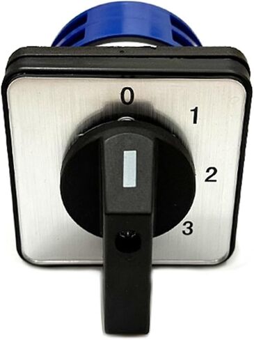 SZW26/LW26-32/0-3.2 32A 660V 4 Position 2 Phase 8 Screws Panel Universal Changeover Rotary Knob Cam Switch in Saudi Arabia