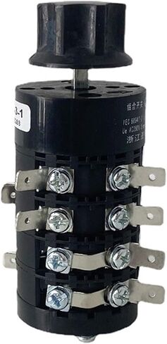 20A Six Position Changeover Rotary Cam Switch 4 Levels Silver Contact 16 Terminals Star Handle HZ5B-20/4-3-1 in Saudi Arabia