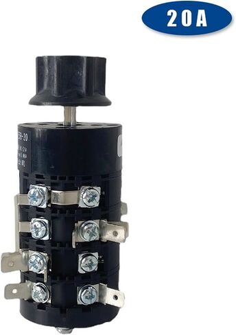 20A Six Position Changeover Rotary Cam Switch 4 Levels Silver Contact 16 Terminals Star Handle HZ5B-20/4-3-1 in Saudi Arabia