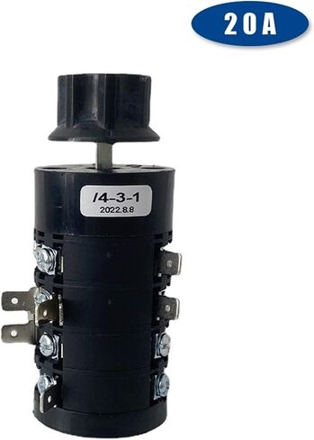 20A Six Position Changeover Rotary Cam Switch 4 Levels Silver Contact 16 Terminals Star Handle HZ5B-20/4-3-1 in Saudi Arabia