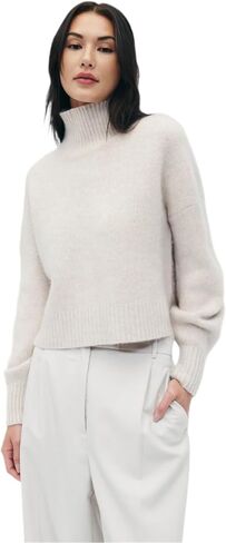Women's Luxe Cashmere Oversized Turtleneck in Saudi Arabia
