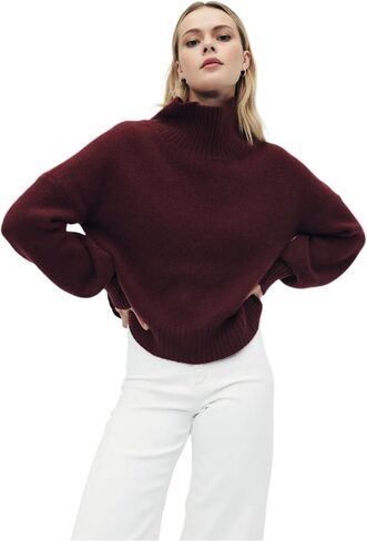 Women's Luxe Cashmere Oversized Turtleneck in Saudi Arabia
