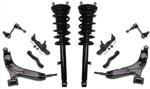 Mac Auto Parts 10 Pcs Chassis Kit Complete Struts Control Arms for Lexus IS250 09-13 Rear Wheel Drive 4Dr in Saudi Arabia