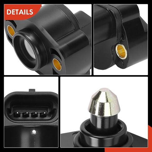 A-premium idle control valve IAC + Throttle position sensor tps متوافق مع جيب جراند شيروكي 1993-1996 ، Wrangler 1991-1995/1997 ، Cherokee 1991-1996 ، Comanche 1991-1992 ، TJ 1997 ، 4.0L in Kuwait
