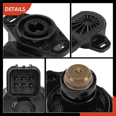 A-Premium Idle Air Control Valve IAC + Throttle Position Sensor TPS Compatible with Suzuki Vitara 1999-2002 1.6L 2.0L, Vitara 2003 2.0L & Chevrolet Tracker 1999-2002 1.6L 2.0L, Tracker 2003-2004 2.0L in Saudi Arabia