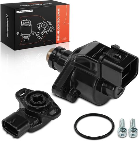 A-Premium Idle Air Control Valve IAC + Throttle Position Sensor TPS Compatible with Suzuki Vitara 1999-2002 1.6L 2.0L, Vitara 2003 2.0L & Chevrolet Tracker 1999-2002 1.6L 2.0L, Tracker 2003-2004 2.0L in Saudi Arabia