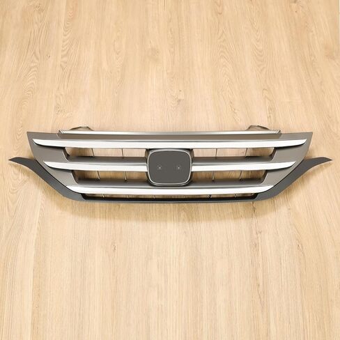 Kojem Front Bumper Grille Compatible with 2012-2014 Honda CRV CR-V 4-Door Hood Upper Grill w/Chrome Molding Trim Replacement for HO1200211, 71121T0GA01ZA in Saudi Arabia