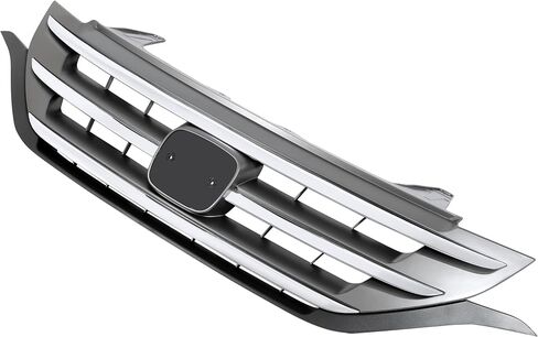 Kojem Front Bumper Grille Compatible with 2012-2014 Honda CRV CR-V 4-Door Hood Upper Grill w/Chrome Molding Trim Replacement for HO1200211, 71121T0GA01ZA in Saudi Arabia