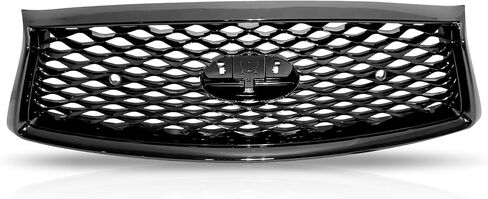 لعام 2014 2015 2016 2017 Infiniti Q50 Front Pumper Grille Grille Grille Grille Mesh Mesh Grill W/Hole 623104HB1B in Kuwait