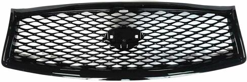 لعام 2014 2015 2016 2017 Infiniti Q50 Front Pumper Grille Grille Grille Grille Mesh Mesh Grill W/Hole 623104HB1B in Kuwait