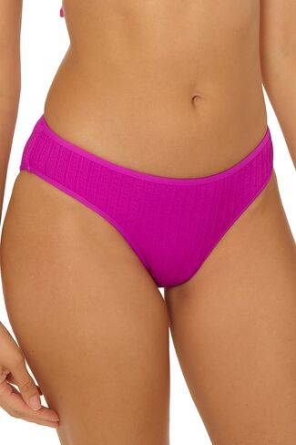BECCA Women's Crinkle Crush Hipster Bikini Bottom, Cheeky Coverage, Swimwear Separates in Saudi Arabia