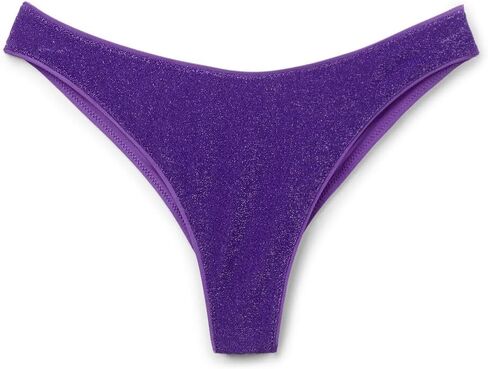 CALZEDONIA Woman's Brazilian Bikini Bottoms Metallic Glow in Saudi Arabia