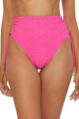 Trina Turk Women's Indio High Waisted Bikini Bottom, Cheeky Coverage, Swimwear Separates in Saudi Arabia