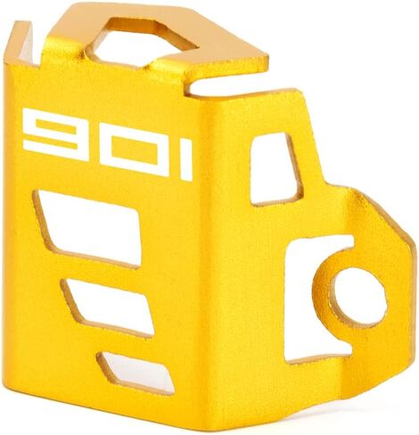 Compatible with Husqvarna Norden 901 2022 2023 Motorcycle Rear Brake Fluid Reservoir Guard Cover Protection norden901 Accessories (black) in Kuwait