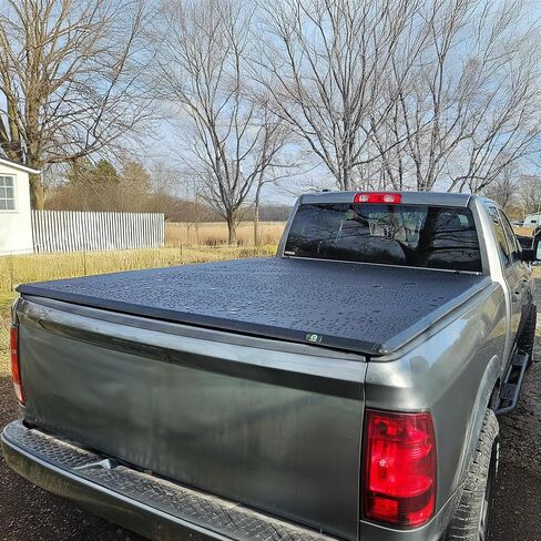 AutoSaver88 Soft Tri-Fold Bed Bed Tonneau Cover متوافق مع 2015-2025 Ford F-150 F150 (سلسلة Raptor) 5.5 قدم in Saudi Arabia