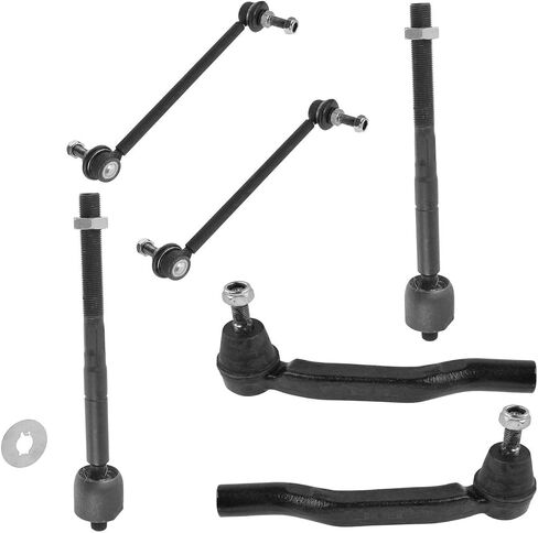 6pc kit inner tie rod rod stabilizer bar roway اليسار اليمين ل toyota لسيينا 2004-2010 223-9813 in Saudi Arabia