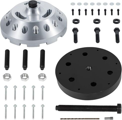 3162992 Crankshafment Front Seal Tool مجموعة أدوات أدوات التثبيت لـ Cummins Signature ISX QSX و 3164780 Crankshaved الخلفية الخلفية الختم الرئيسية وملابس الأكمام المزيل/مجموعة أدوات التثبيت لـ Cummins ISX QSX ISX15 ISX12 in Saudi Arabia