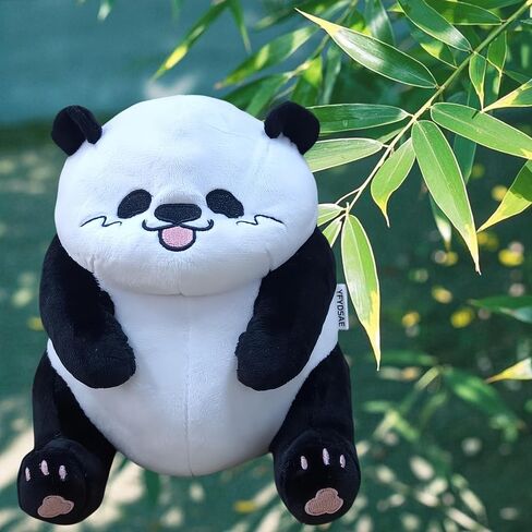 yfydsae panda plush plush حيوان ، 20 سم/7.87in لطيف الباندا plushie وسادة الهدايا لعيد ميلاد الأطفال ، عيد الحب ، عيد الميلاد (هانهان) in Saudi Arabia