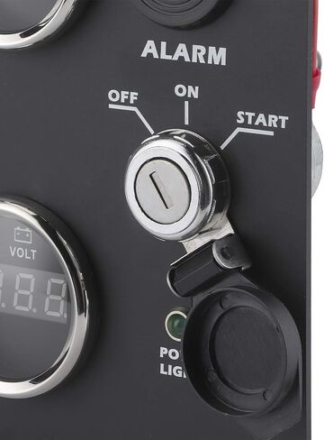 Gauge Cluster مجموعة مقياس درجة حرارة الماء ارتفاع درجة حرارة ضغط الزيت العداد 24V شاشة LCD الرقمية مع الإضاءة الخلفية لسيارة السيارة البحرية الفولاذ المقاوم للصدأ IP67 316 in Saudi Arabia