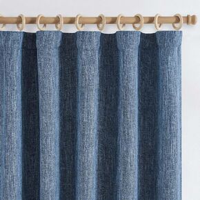 jinchan Burlap Linen Curtains 84 Inches Long Linen Textured Curtains for Living Room Light Filtering Farmhouse Curtains Rod Pocket Window Curtain Panels for Bedroom 2 Panels Tan Curtains