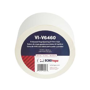 VI-V6460 | White Vinyl Patch Tape | Insulation Seam Tape | Insulation Repair Tape | Metal Building Insulation Tape | Construction Tape | Seaming and Patching Tape | 2.83 in x 50 yds