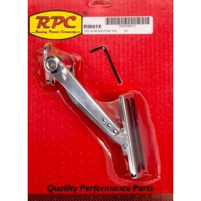 Company R8601X Polished Aluminum Gas Pedal with Aluminum Pad Arm