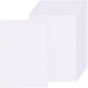 50 Sheets Black Cardstock Thick Paper 3 x 5, 250gsm/92lb Blank Heavy Cards Stock for Invitations, Printing, Postcards, Thankyou Cards, Index Cards, DIY Cards (Black, 3 x 5 inch)