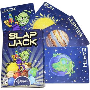 Regal Games Slap Jack Card Game for Kids Ages 4 5 6 7 8 9+ | Funny Travel Board Game for Families (1 Pack)