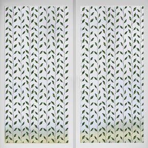 Watercolour Flowers and Butterflies Window Film Window Clings Removable Sun Blocker Heat Control Non-Adhesive Living Room Nursery Room Home Office Window Privacy Film