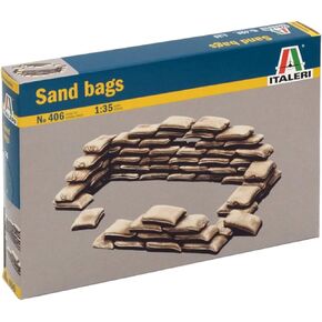 Italeri 406 Sand Bags 1/35 Scale Kit