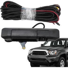 Rear Tailgate Handle with Backup View Camera Compatible with Tacoma 2005-2014 Tailgate Door Handle Replacement Parking Cameras in Kuwait