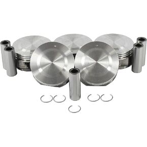 DNJ P3122 Piston Set for 2004-2006 / Chevrolet, GMC, Hummer, Isuzu/Canyon, Colorado, H3, i-350/3.5L / DOHC / L5 / 20V / 211cid