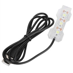 Small Aquarium Light, 2.4x0.8in LED Aquarium Plant Light bar Stick for Fish Tank,Desktop Fish Tank Mini Decoration Soft LED Lamp