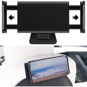 حامل الهاتف الخليوي اللوحي للسيارة متوافق مع 2016-2023 Tesla Model 3 Model Y مسند الرأس جبل المقعد الخلفي للهاتف المحمول اللوحي حامل مهد Tesla Model 3/Y ملحقات ترقية