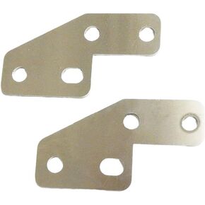HTTMT H1730- Stainless Bagger FL Rear Fender Grab Bar Eliminator Brackets Compatible with Harley Touring