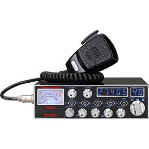 Galaxy DX-959B Mobile CB Radio with Blue Frequency and Channel Digits and Backlit StarLite Faceplate