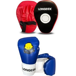 Longeek 4/6oz Kids Boxing Gloves,Training Gloves,Bag Gloves,Fight Gloves for 3-15 Years Childrens