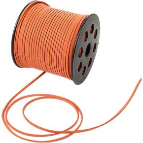 100 Yards Faux Suede Lace String Soft Beading Cord Thread Velvet Ribbons for Bracelet Necklace Jewelry Making Embellishment Trimming (Aqua)