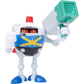 Sonic the Hedgehog 4-inch Heavy Eggrobo Action Figure with Blaster Accessory. Ages 3+ (Officially licensed by Sega)