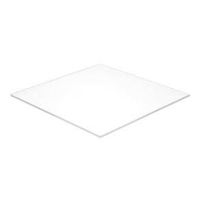 Falken Design Acrylic Plexiglass Sheet, Clear, 15" x 15" x 1/4"