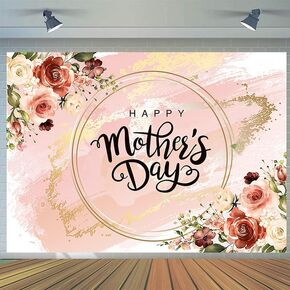CYLYH 10x8FT خلفية عيد الأم السعيدة خلفية زهرة خلفية حفلة عيد الأم خلفية ديكور حدث عيد الأم D566