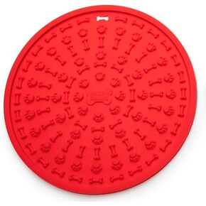 Lick Mat for Dogs & Cats – Fun-Filled Dog Distraction Pad with Suction Cups, Ideal for Treat Time, Grooming, and Dental Health - 1 Mat per Purchase