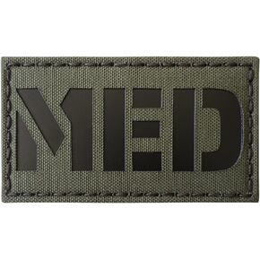MED Medic EMS Lasercut Patch (IR,Ranger Green)