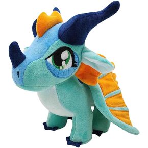 Wings of Fire Dragon Plush Toy,Fire Dragon Pillow for Kids Toys,Soft Stuffed Pillow for Kids' Room Decor, Gift for Kids Birthday & Holiday