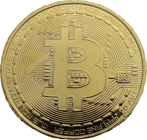 Bitcoin Waterproof Gold Playing Cards with Commemorative Bitcoin Encased in Protective Plastic in Saudi Arabia