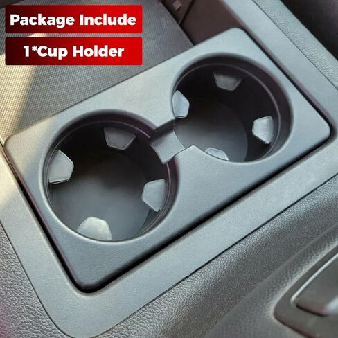 حامل أكواب وحدة التحكم JMTAAT متوافق مع 2007-2014 Chevy Silverado Avalanche Suburban GMC Sierra Yukon Escalade وحدة التحكم الأرضية المزدوجة حامل الكأس استبدال للجزء 19154712 in Kuwait