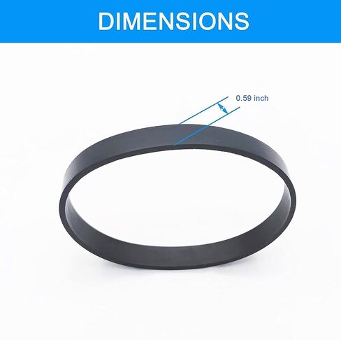 Replacement Vacuum Belts for Bissell 2910, 2910W,1986, 2987, 29878, 29879, 2806, 28062, 28068, P2283,22839,22837 PowerForce/TurboClean PowerBrush Pet Carpet Cleaner,Parts# 1606428 (2Pack) in Saudi Arabia