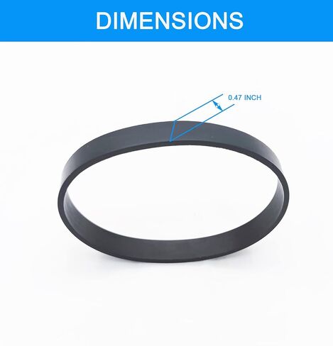 Replacement Vacuum Belts for Bissell 2910, 2910W,1986, 2987, 29878, 29879, 2806, 28062, 28068, P2283,22839,22837 PowerForce/TurboClean PowerBrush Pet Carpet Cleaner,Parts# 1606428 (2Pack) in Saudi Arabia