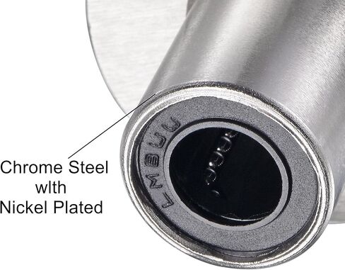 uxcell LMF12UU Linear Ball Bearings 12mm Bore 21mm OD 30mm Length Round Flange Nickel Plated for CNC Machine 3D Printer 2pcs in Kuwait