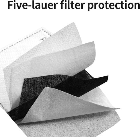 4pcs Face Mask With Filter Pocket, Washable Reusable Scarf Balaclava, For Women Men Adult Teens in Saudi Arabia
